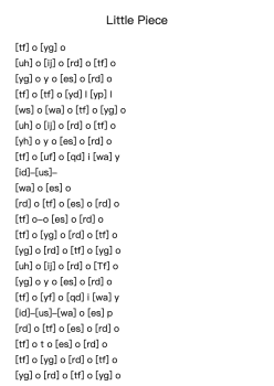 Album for the Young, Op. 68, No. 5 "Little Piece"