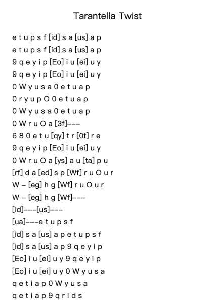 三级-A-3.Tarantella Twist