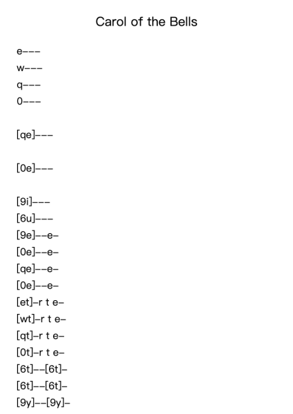 Carol of the Bells