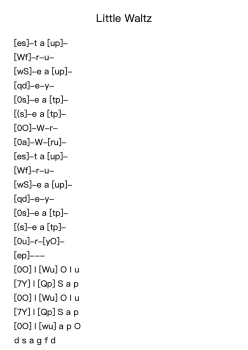 Little Waltz, Op. 205, No. 10