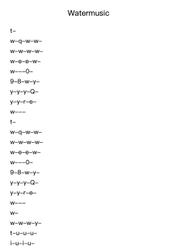 Bourrée from Water Music, Suite No. 1 in F Major, HWV 348