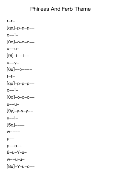 Phineas And Ferb Theme