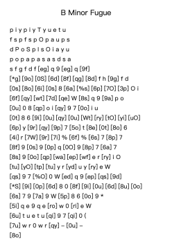 B Minor Fugue