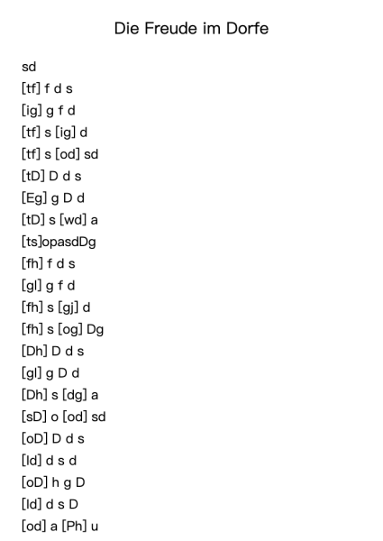 Die Freude im Dorfe, Op. 105, No. 5