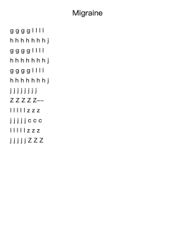 Migraine