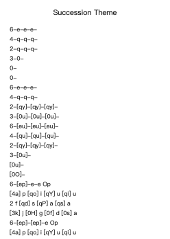 Succession Theme
