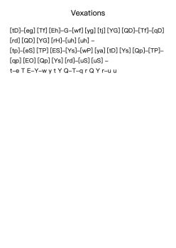 Vexations