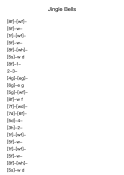 Jingle Bells in C Major