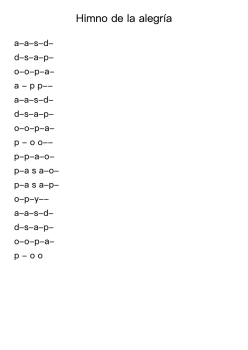 Himno de la alegría