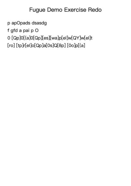 Fugue Demo & Exercise Redo - Task 2 Subject, Answer & Counter-Subject