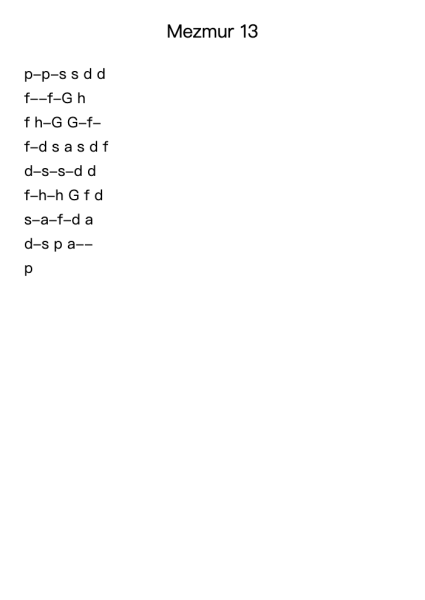 Mezmur 13