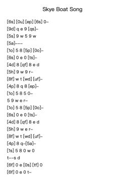 Skye Boat Song