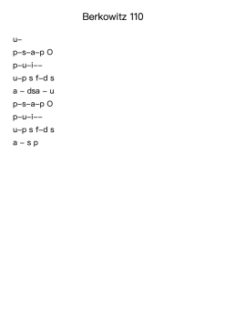 Berkowitz 110