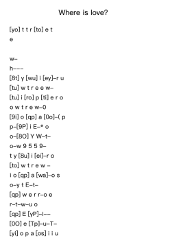 三级-B-1.Where is love？