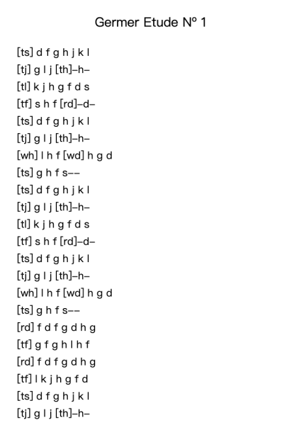 Etude No. 1