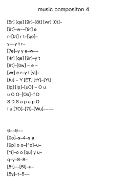 music compositon 4