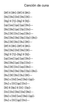 Canción de cuna