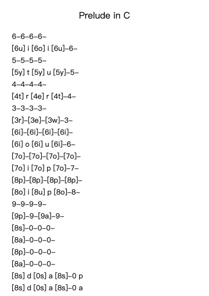 The Well-Tempered Clavier