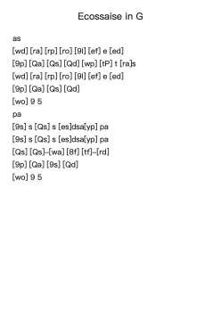Ecossaise in G Major, WoO 23