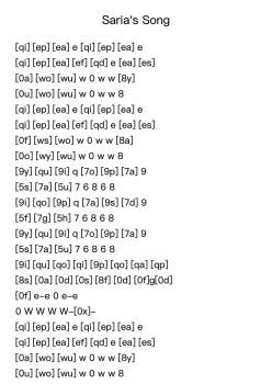 Saria's Song