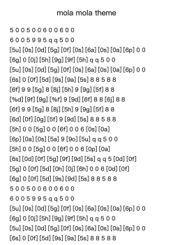 mola mola theme