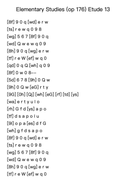 Elementary Studies, Op. 176: Etude 13