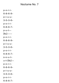 Nocturne No. 7 in F Major