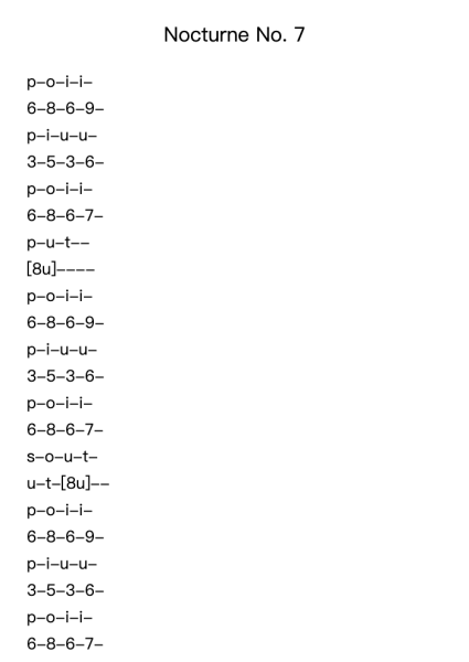 Nocturne No. 7 in F Major