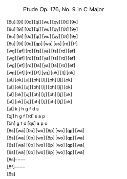 Etude Op. 176, No. 9 in C Major