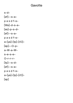 Gavotte