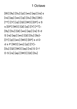 1 Octave