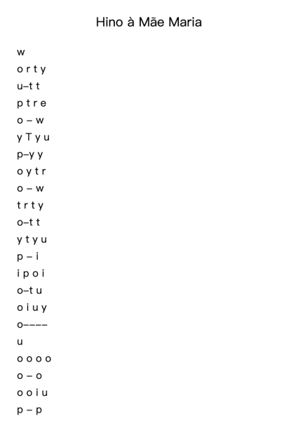 Hino à Mãe Maria