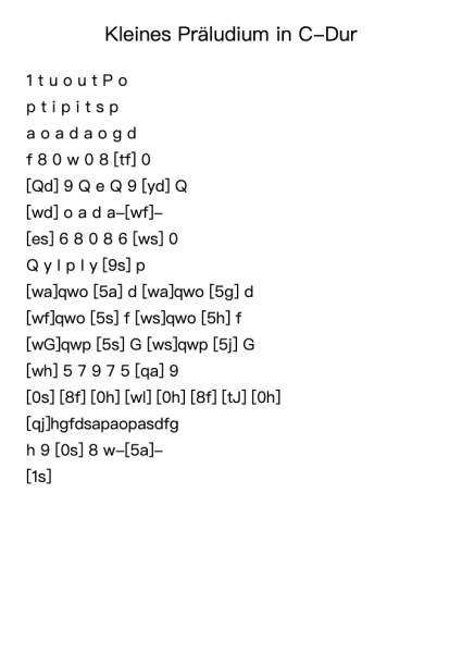 Prelude in C Major, BWV 846