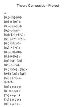 Theory Composition Project