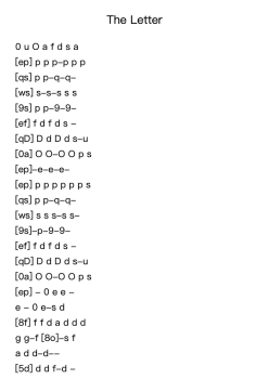 The Letter