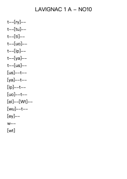 Lavignac 1-A, No. 10