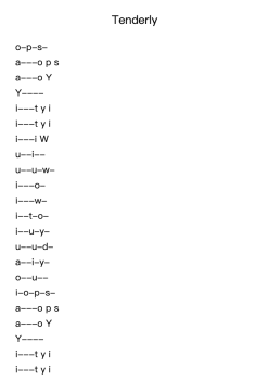 Tenderly in B-flat