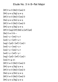 Elementary Studies, Op. 176: Etude No. 3 in B-flat Major