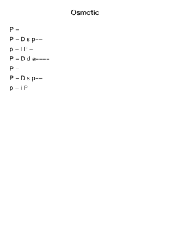 Osmotic