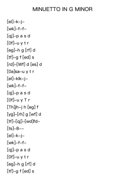 Minuet in G Minor, BWV Anh. 115
