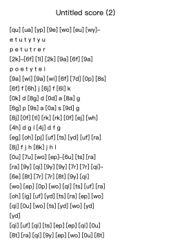Untitled score (2)