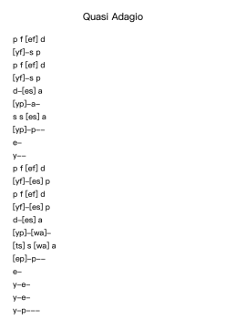 Quasi Adagio