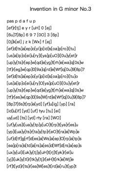 Invention in G Minor, BWV 782