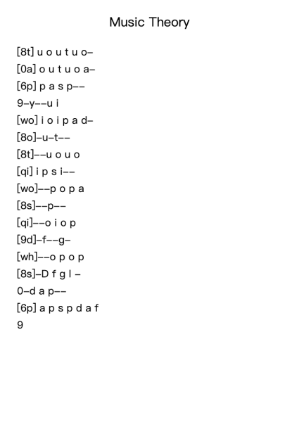 Music Theory