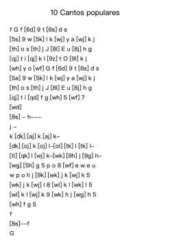 10 Cantos Populares: V. Canto 5