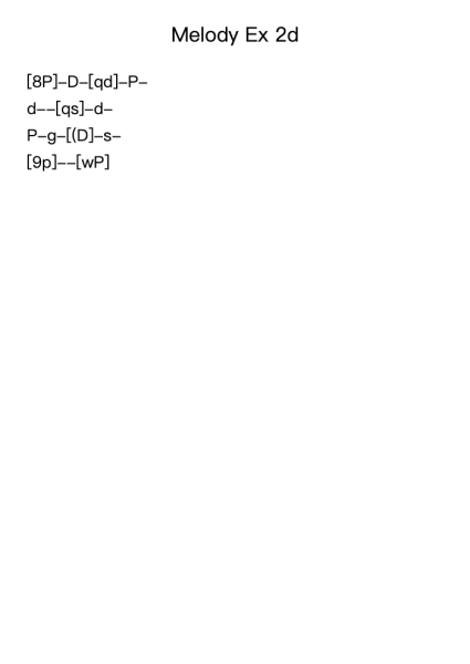 Melody Ex 2d