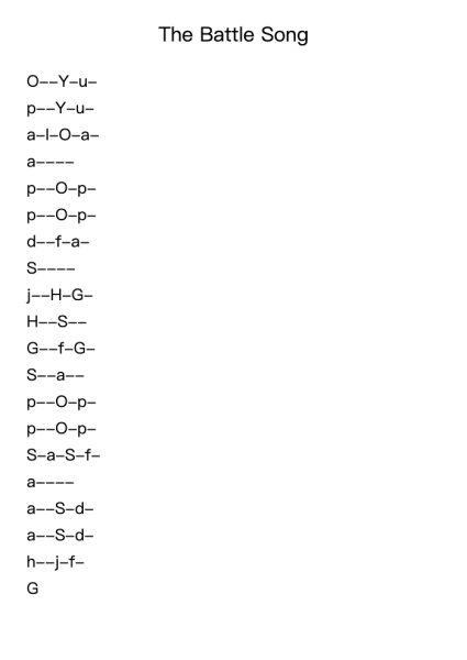The Battle Song
