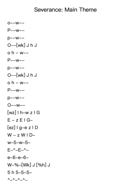 Severance: Main Theme