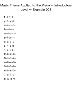 Music Theory Applied to the Piano – Introductory Level – Example 008
