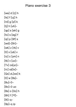 Piano Exercise 3